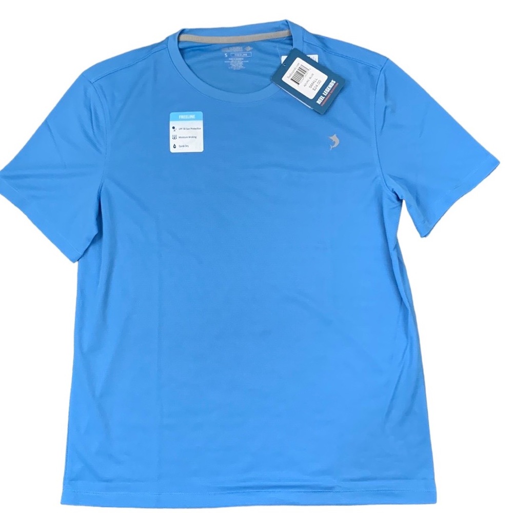 NWT Reel Legends Quick Dry Short Sleeve Shirt Freeline Moisture Wicki…